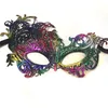 Halloween Sexy Maskerade Maskers Vergulden Kant Maskers Venetiaans Half Gezichtsmasker Nachtclub Masker Oogmasker Voor Cosplay Party Kerstdag
