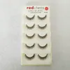 Cereja vermelha 5 pares cílios falsos 18 estilos pretos cross bagusy natural long longa grossa cílios de olho de beleza maquiagem de alta qualidade4455685