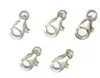 10pcslot 925 Sterling Silver Lobster Claw Clasp för DIY Craft Fashion Jewelry Gift W374326676