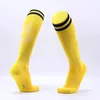 2017 Children Football Socks Boys Soccer Sock Kid's Above Knee Plain Socks Long Soccer Stockings Men Over Knee High Sock Baseball