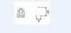 Potentiom￨tres R￩sistance r￩glable en carbone Film Ligne Regulation-r￩sistance PTC Thermistance SR-085LC-224 SR-085-203 20K