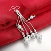 Hurtownie - Najniższa cena Christmas Gift 925 Sterling Silver Fashion Earrings E06
