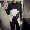 All'ingrosso- 2016 Nuove camicie per animali con stampa 3D Fashion Uomini Magliette per gatti digitali Black/White Digital Sleeve Slip Maglie Casuals da uomo 5xl 5xl
