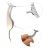 Piegaciglia Extension ciglia finte Applicatore Remover Clip Pinzetta Pinza Strumento per trucco L7S #R489