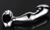 Stainless Steel Anal Plug Metal Prostate Massage Wand Dildo Plugs Masturbator Toy BDSM Sex Toys2644228