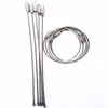 Stainless Steel Wire Keychain Cable Rope Key Chain Carabiner Key Ring Outdoor Hiking Tools