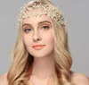 Eleganti perle da sposa sulla fronte della vite - Pezzo di capelli da sposa, accessori per capelli da sposa con perle per capelli da sposa