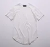 Męskie Koszulki Man Si Tun Summen Mężczyźni Krótki Rękaw Extended Hip Hop T Shirt Oversized Kpop Swag Ubrania męska Dorywczo Zachodnia Koszula1