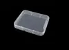 Små Box Protection Case Container Minneskort Boxar Verktyg Plast Genomskinlig Förvaring Lätt att bära Praktisk återanvändning