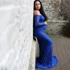 2017 New Maternity Dress Photo Shoot Maxi Maternity Gown Long Maternity Lace Gown Sexy Photography Props