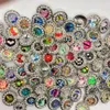 Assortiment de boutons à pression interchangeables de 18mm, fermoirs à breloques métalliques, bijoux à faire soi-même, gingembre, nouvel arrivage