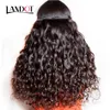 8A Brazilian Virgin Human Hair Weaves Bundles With Lace Frontal Closure Water Wave Peruvian Indian Malaysian Natural Wet And Wavy 6476082