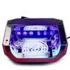 36W UV lamba tırnak kurutma makinesi UV LED lamba Çiviler jel kurutucu tırnak lambası elmas şekil kürleme UV jel cilası tırnak sanatı too7559581