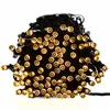 Blå Grön Vit Multicolor Outdoor Yellow Solar Lampor 12m 100LEDS LED Light String Fairy Christmas Party Solars Garden Lamp