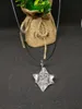 Natural White Quartz crystal Stone Merkaba Pendant Necklace Healing natural stones and minerals