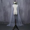 2019 Bride Veils White Applique Tulle 3 meters veu de noiva long wedding bridal accessories lace veil