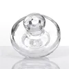 DHL Universal Glass UFO Carb Cap Cappello stile Fumo con cupola a foro per chiodi banger al quarzo tamponare piattaforme petrolifere