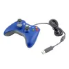 1pc Controlador de Gamepad Joystick com Fio USB para Microsoft ou Xbox Slim 360 e PC para Windows7 Joystick Gamepad Controller284S