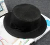 9 Color Fashion Womens Foldable Bucket Hat Summer Sun Beach Straw Hats with Bowtie Church Hat Korea Accessories Wide Brim Hats