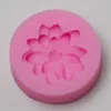 C1025 chrysanthemum flower mold cake decorating silicone mold lace BK