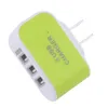 Malloom 3.1A Potrójny port USB Wall Home Travel Carger Adapter do Samsung S6 S7 dla iPhone 5S 6S 7 Telefony komórkowe Wtyczka UE 30 sztuk / partia