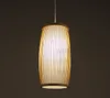 Willlustr Bamboo Подвеска светлая древесная подвеска лампы ручной работы освещение натуральные подвесные огни гостиницы ресторан кафе бар Nordic