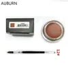 Eyebrow Enhancers Pomade Waterproof Makeup 4g Blonde Chocolate Dark Brown Ebony Auburn Medium Brown TALPE+12# brush