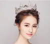 Tiearas Crowns Wedding Bridal With Sparkly Rhinestone Crystal 2019 Popular New Design Barrettes Water Drop Fairy Crowns9880203