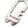 LAIX 7 in 1 Multi-function card Wrench Spanner Bottle Opener Survival Tools Card EDC gadget