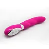 Vibromasseur de point G en silicone, 10 vitesses Wavy Vibe Clit Vbirators Produits de sexe étanches Sex Toys pour femmes Rose / Violet