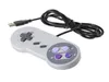 4 typy Super Controller SNES Przewodowy Klasyczny Gamepad Joystick Joypad na PC Mac Gry dla Win98 / ME / 2000/2003 / XP / Vista