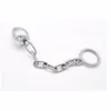 New Male Stainless Steel Chain Anal Plug Butt Beads With Cock Penis Ring Chastity Belt Device BONDAGE BDSM Sex Toys