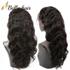 vente pré-épilée brésilienne vague de corps 360 dentelle perruques cheveux humains vierges avec des cheveux de bébé bellahair julienchina 130 150 180 densité julienchina bella cheveux