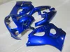 Kit de Carenagem da motocicleta para Suzuki GSXR600 96 97 98 99 carenagens azuis GSXR750 1996-1999 OI05