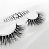 3D Mink Eyelashes Natural False Eyelashes Extensions 100% Hand Made Transparent Box Pack