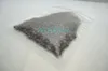 100 шт. / лот сухой грибной мешок, 24 * 37 см обе стороны матовый прозрачный ПЭТ пластиковый мешок ziplock, многоразовые хранения пищевой doypack, мешок риса