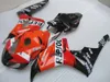 Placas de plástico ABS moldadas por injeção para HONDA CBR1000RR 06 07 kit de carenagem laranja preto CBR1000RR 2006 2007 OT23