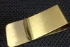 Stainless Steel Brass Money Clipper Wallet Clip Clamp Card Name Holder1677551