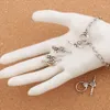 Plum Flower Armband Toggle Sluiting 100 sets veel Antiek Zilver Fit Armbanden L847 Sieraden Bevindingen Componenten LZsilver223d