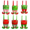 Christmas Wine Bottle Bag Stripe Candy Bags Elf GiftBag Xmas Decorations Party Supplies 6 Designs WLL1002