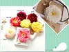 Dia: 11cm/4.3 -tums 50 st gratis frakt Emulational Silk Peony Flower Head For Home, Garden, Wedding eller Beauty's Hat eller Dress Decoration Holiday