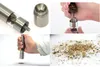 New Arrive 50pcs/lot Stainless Steel Pepper Grinder Portable Manual Pepper Muller Seasoning Grinding Milling Machine