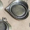 BoYuTe 100Pcs 10MM Cabochon Base Tray Blank Charms Pendant Vintage Fashion Diy Jewelry Accessories2183486