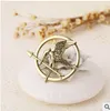 The Hunger Games Broszki Inspirowane MockingJay and Arrow Brooches Pin Corsage Gold Bronze Silver