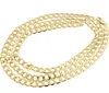Mens Hollow 14K Yellow Gold 6 50 MM Cuban Curb Link Chain Necklace 16-30 Inches235u