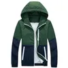 Jacket Men Causal Hooded Thin Windbreaker Zipper Outdoors Coats Outwear New Stylish Fashion High Quality veste homme