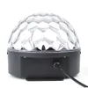 Kontrola głosowa LED Crystal Magic Ball Light Laser Scena Oświetlenie 6 Zmiana kolorów Disco DJ Party Lights Aktywowany dźwięk RGB Pełna lampa kolorowa 1 pc