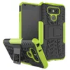 Dazzle Heavy Duty Torba Podwójna Warstwa Darmowa Armor Kickstand Case Pokrywa dla LG K31 K41S K51 Stylo 6 Harmony 4 50 sztuk / partia