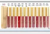 Nouveau maquillage lèvres boîte en or mat liquide rouge à lèvres antiadhésif tasse brillant à lèvres 12 couleurs différentes 12 pièces Lot 1574321