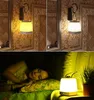 ナイトライトエネルギー貯蓄ベッドルームの充電ランプヘッドベッドは軽い緊急手を動かすことを少し眠りません